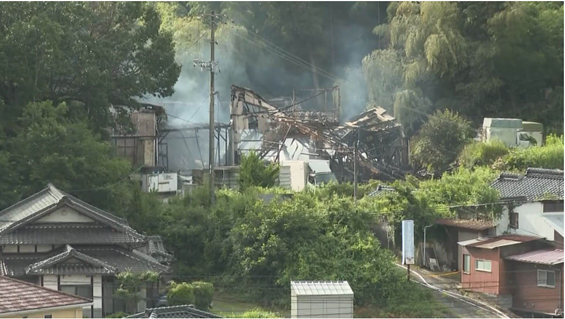 広島県呉市のパチンコ台販売業者の事務所兼倉庫が全焼、パチンコ台約1000台を焼失 | パチンコ設備修理|フィールド・サービス